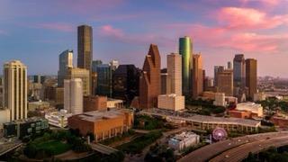 Houston Skyline for Top Leaders Institute