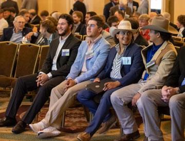 Alpha Gamma Rho members seated at 2022 National Convention