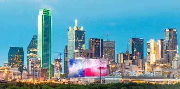 Dallas Skyline for Alpha Gamma Rho Top Leaders Institute