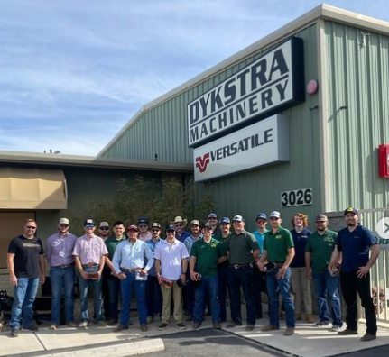 Alpha Pi Chapter spent the day at Dykstra Machinery as part of a career day.
